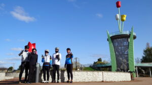 砺波チューリップ公園集合写真