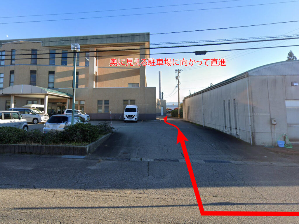 ゲート閉鎖時順路3